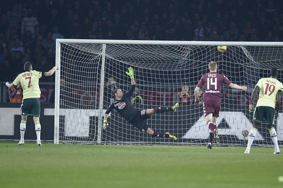 Palla sotto la traversa: Torino-Milan 0-1. LaPresse